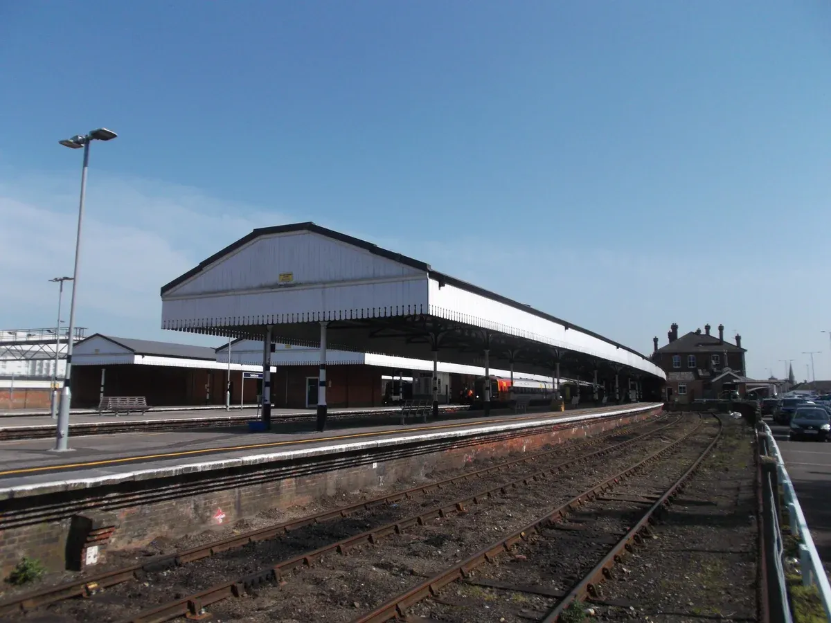 Salisbury railway station, start of the train and bus route to Stonehenge from London, Wiltshire
