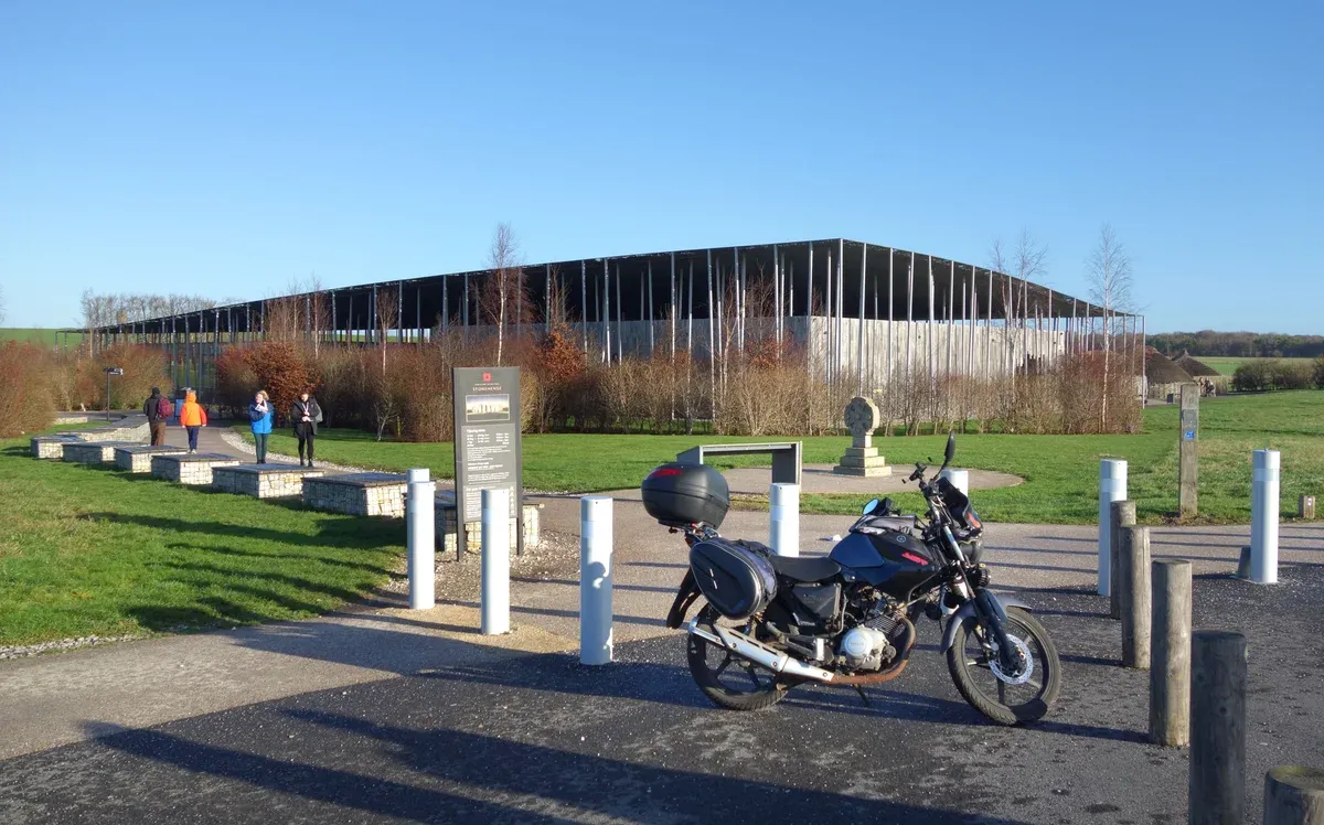 The Stonehenge visitor centre, first stop on a Stonehenge tour from London, Wiltshire